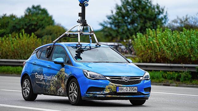 Mit Autos wie diesem erfasst Google die Umgebung.