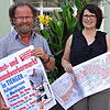 Organisatoren: Alles ist unter Dach und Fach für den Handwerkermark vom 30.&nbsp;August bis 1.&nbsp;September: Nikola Kögel, ...