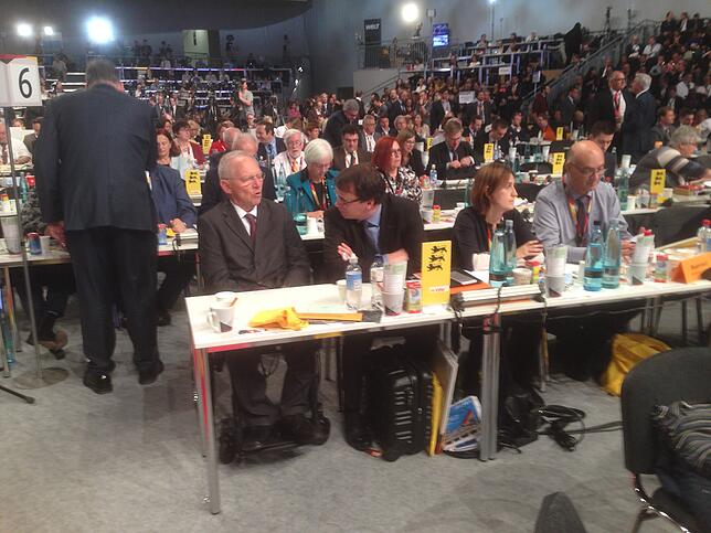 Bild 8: Der CDU-Parteitag in Hamburg im Liveticker