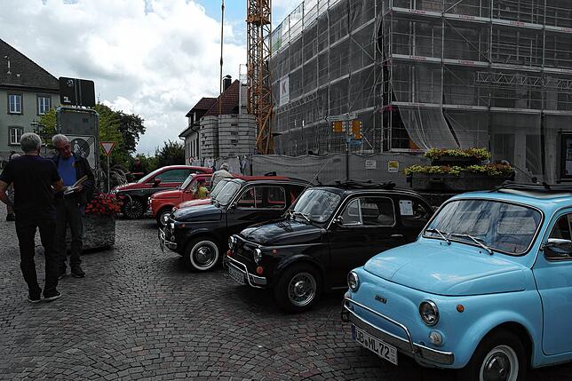 Bild 13: Bilder vom Treffen der Vespa-Freunde und Fiat-500-Liebhaber bei der Italienischen Woche in Markdorf
