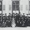 Stolz und ernst präsentiert sich die Musikkapelle Immendingen im Jahr 1921. Die Musiker der ersten Stunde waren Josef Spieß, Wilhelm ...