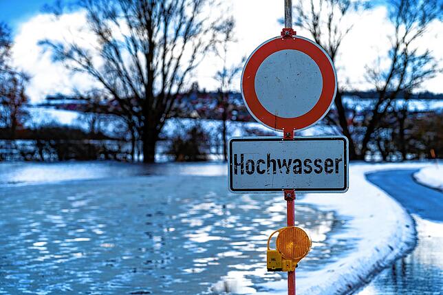 Vorsicht Hochwasser: Die Brigach bei Beckhofen.