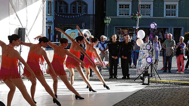 Die Tänzerinnen der Ballettschule Luise Krey bezaubern die Zuschauer mit „Ballettissimo“. Fotos: Sigrid Schneider