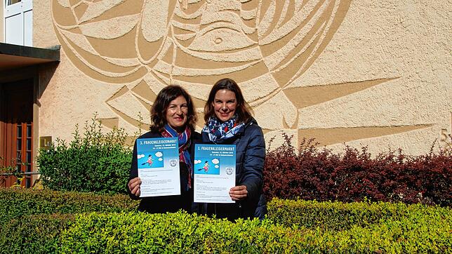 Von Frauen, für Frauen: Martina Keller und Stephanie Ambacher von Soroptimist International veranstalten am Samstag, 12. Oktober, einen ...