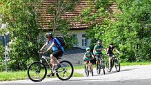 Auch die 20-Kilometer-Tour für Familien bot am Sonntag sportliche Etappen.