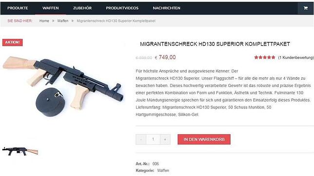 So sieht das Angebot der Webseite aus. Screenshot: Pfanner
