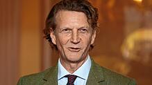 Johannes Freiherr von Bodman beim Neujahrsempfang 2023.