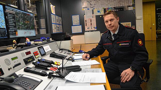 Marco Weimer bringt so leicht nichts aus der Ruhe. Anfang Januar wurde er zum neuen Kommandanten der Feuerwehr-Abteilung Stadt gewählt.