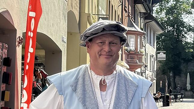 Tobias Fritz, Zunfmeister der Bürger- und Narrenzunft Tiengen.