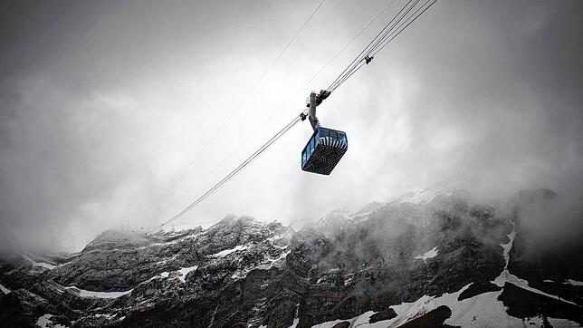 Die Schwebebahn am Säntis wird im Januar für Reparaturarbeiten nicht im Betrieb sein.