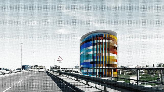 Eine Landmarke an der Schänzlebrücke: So soll der Rundbau für das Asisi-Panorama aussehen. Geplant wird er vom international tätigen ...