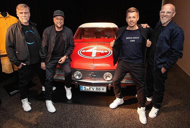 Auch Die Fantastischen Vier (von links: And.Ypsilon, Smudo, Michi Beck und Thomas D.) sind Rapper &ndash; mit der neuen Generation kann ...