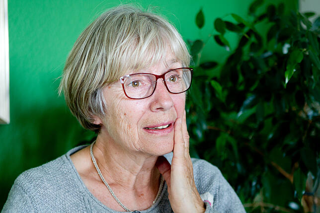 Gudrun Zimmer, ehemalige EU-Beamtin, schwelgt in Erinnerungen