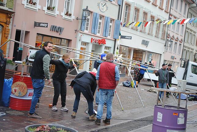 Bild 23: Trotz Sturm und Regen: So schön war die Närrische Gass' der Narro-Zunft Waldshut