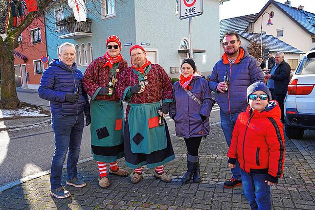 Bild 25: Die schönsten Bilder von der Städtlefasnacht der Grufti-Band
