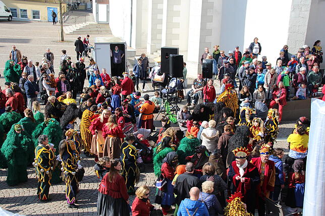 Bild 6: So lief der Rathaussturm in Friedrichshafen (1)