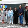 Sie freuen sich auf das Bildhauersymposium (von links): Berouz Varghaiyan, Zara Tiefert-Reckermann, Irma Bucher, Udo Albrecht, Christel ...