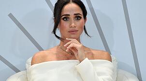 Teilte einen subtilen Seitenhieb gegen die Royals aus: Herzogin Meghan.