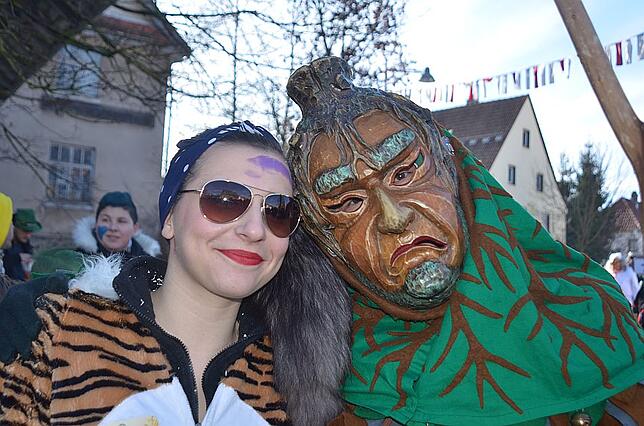 Bild 36: Bilder vom Narrenumzug in Weigheim 2019
