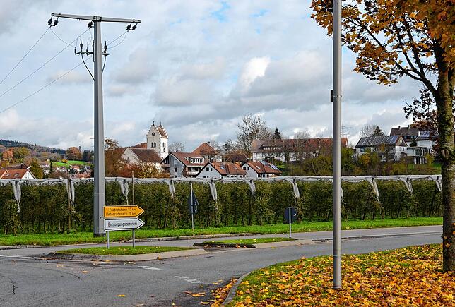 Für das Baugebiet &bdquo;Klosteröschle&ldquo; beim Teilort Bergheim plant die Stadtverwaltung nachhaltiges Bauen und ein energieautarkes ...