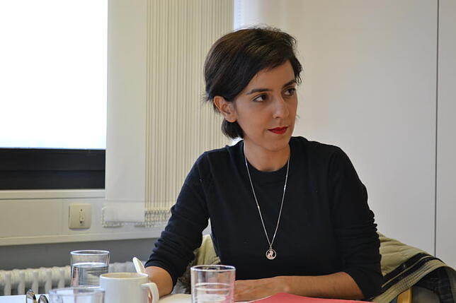 Landtagsabgeordnete Nese Erikli zu Besuch in der Uni Konstanz. Wie die Digitalisierung in Baden-Württemberg voranschreitet, will die ...