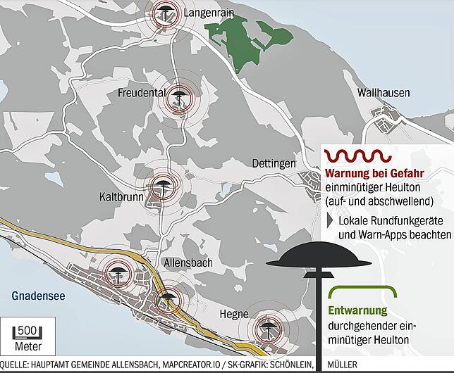 Bild 2: Bundesweiter Warntag 2025: Am Bodensee heulen am 11. September die Sirenen