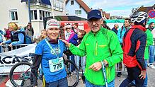Bereits zum siebten Mal sicherte sich Stefanie Doll am Sonntag den Sieg beim Schwarzwaldmarathon. OK-Chef Frank Kliche war einer der ...