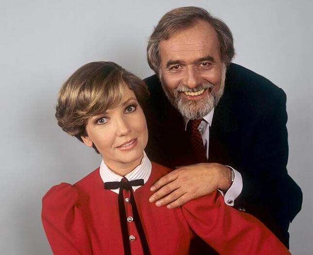 Die Moderatoren Elmar Gunsch und Carolin Reiber (Archivbild).