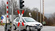 Ab Montag, 8. April, fließt hier kein Verkehr. Der Bahnübergang in Blumberg-Zollhaus wird wegen Sanierungsarbeiten gesperrt. Das ...