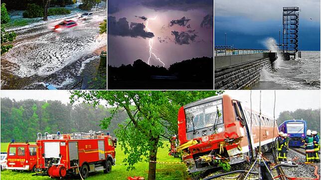 Bild : Erinnern Sie sich noch? Das waren die schlimmsten Unwetter der vergangenen zwei Jahrzehnte