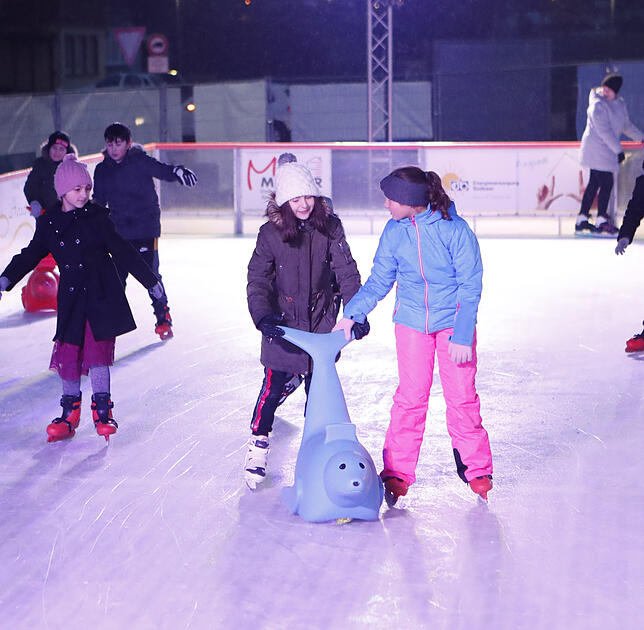 Bild 9: Alle Bilder zum Start der Blumberger Eisbahn