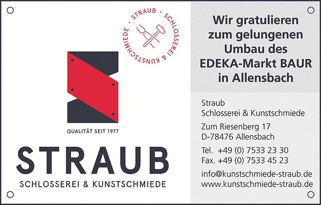 Bild 7: Wiedereröffnung Standort Allensbach SK: Jetzt mit unverkennbarer  Edeka Frischemärkte Baur-Handschrift