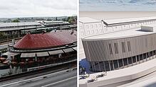 Dort, wo heute noch die Ladenzeile beim Konstanzer Bahnhof steht, soll zukünftig ein Fahrradparkhaus Platz für 760 Drahtesel bieten.