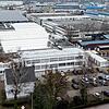 Das Areal von BCS in Radolfzell. Hier werden bereits die Produktionsmaschinen abgebaut und nach Rumänien transportiert. Den Mitarbeitern ...