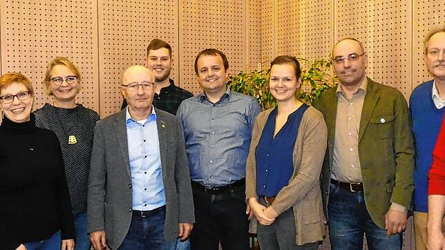 Die Räte von CDU und Freien Wählern (von links): Markus Schneble, Isabelle Bartelmess, Sandra Isele, Heinz Jockers, Pierre Öschger, ...