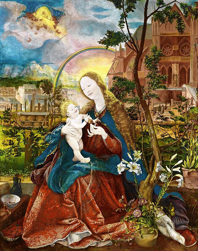 &bdquo;Die Stuppacher Madonna&ldquo; von Matthias Grünewald (entstanden um 1516).