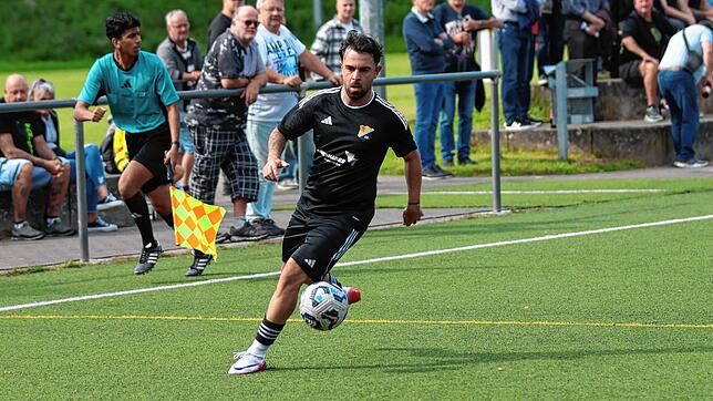 Doppeltorschütze: Sandro D‘Accurso (hier ein Archivfoto) erzielte beim 2:0-Auswärtssieg des SV 08 Laufenburg beim SV Niederschopfheim ...