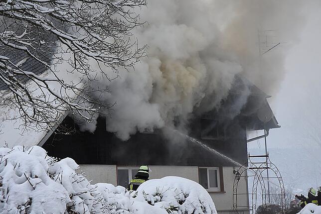 Bild 4: Bilder vom Großeinsatz der Feuerwehr