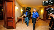 (Archivbild) Oktober 2010: Am Bezirksgericht Weinfelden beginnt der Prozess gegen den mutmaßlichen Mörder der Prostituierten Ladarat ...