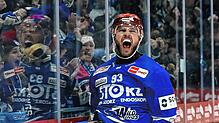 Sebastian Uvira bringt seine Leidenschaft für die Schwenninger Wild Wings auf das Eis.