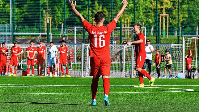 Bild : TuS Binzen dreht beim 4:3 gegen die SG FC Wehr/Brennet das Spiel &ndash; und wir haben Bilder!