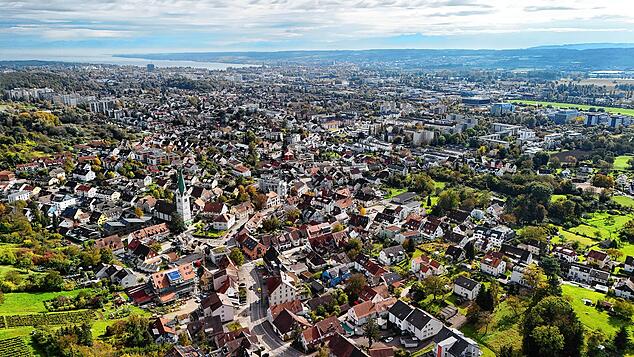 Konstanz aus der Luft. Die Stadt unterliegt bald nicht mehr der Mietpreisbremse.