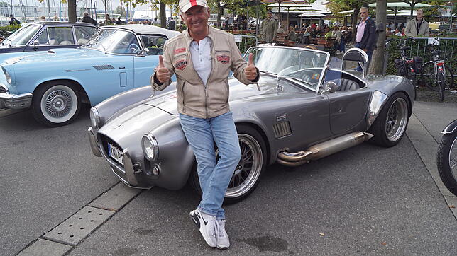 Bild : 200 Oldtimer waren auf der Hafenmeile zu sehen. Sechs davon haben wir uns von ihren Besitzern persönlich vorstellen lassen.