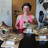 &bdquo;Schon allein wegen des goldenen Laufschuhs lohnt es sich, beim Laien Man mitzumachen&ldquo;, sagt Joana Haralambidis. Den ...