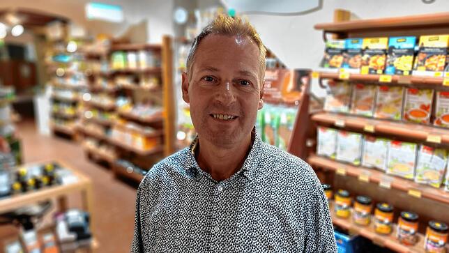 Olaf Schrempp, Inhaber des Reformhaus Schrempp in Villingen, konnte sein Geschäft auch während der Corona-Krise unverändert weiterführen.
