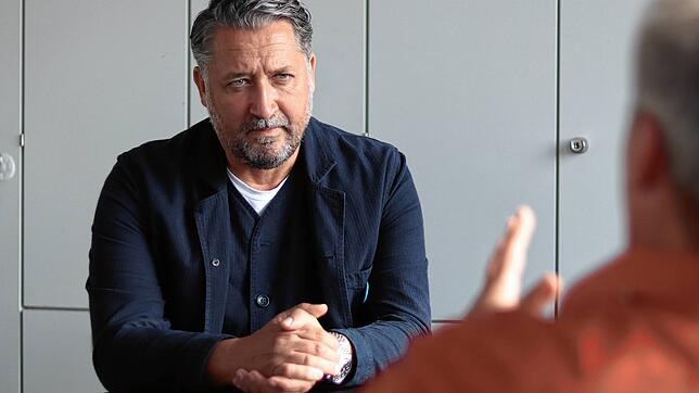 OB-Kandidat Andreas Matt im Gespräch mit Jörg-Peter Rau vom SÜDKURIER.