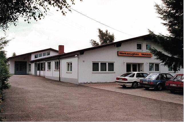So sah die Firmenzentrale in Rast vor 25 Jahren aus.