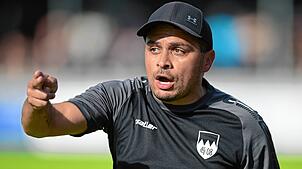 Da geht‘s lang: Trainer Giuseppe Stabile hat am Sonntag mit dem FC Tiengen 08 seinen Ex-Club FSV Rheinfelden zu Gast und will den ersten ...