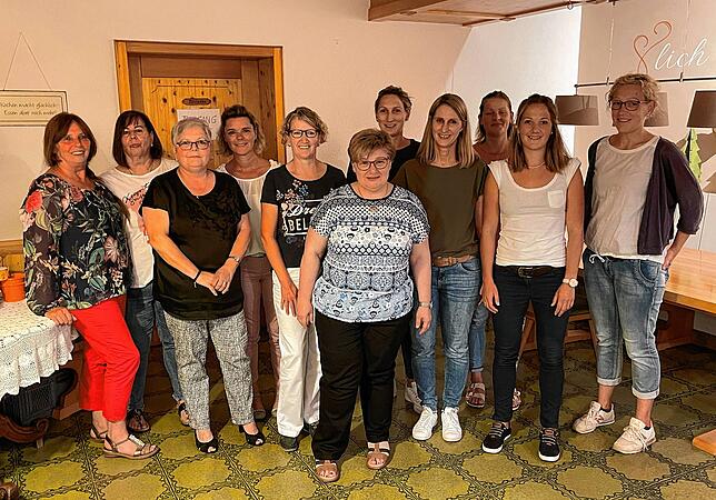 Ingrid Wildförster (von links) Waltraud Callies, Silvia Feil und Beatrix Ganzmann gehören nicht mehr dem Vorstand der Landfrauen ...