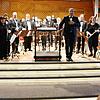 Musikdirektor Marc Lange bedankte sich mit seinen Musikern der Stadtkapelle Kirchheim unter Teck für den langanhaltenden Applaus.